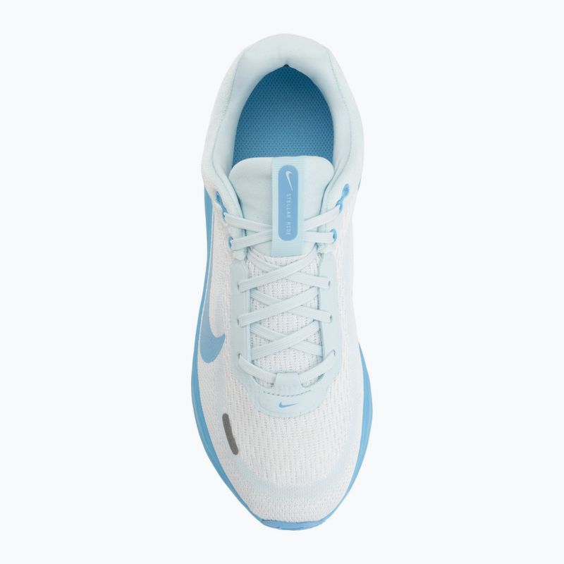 Nike Stellar Ride futócipő summit white/glacier blue/football blue 5