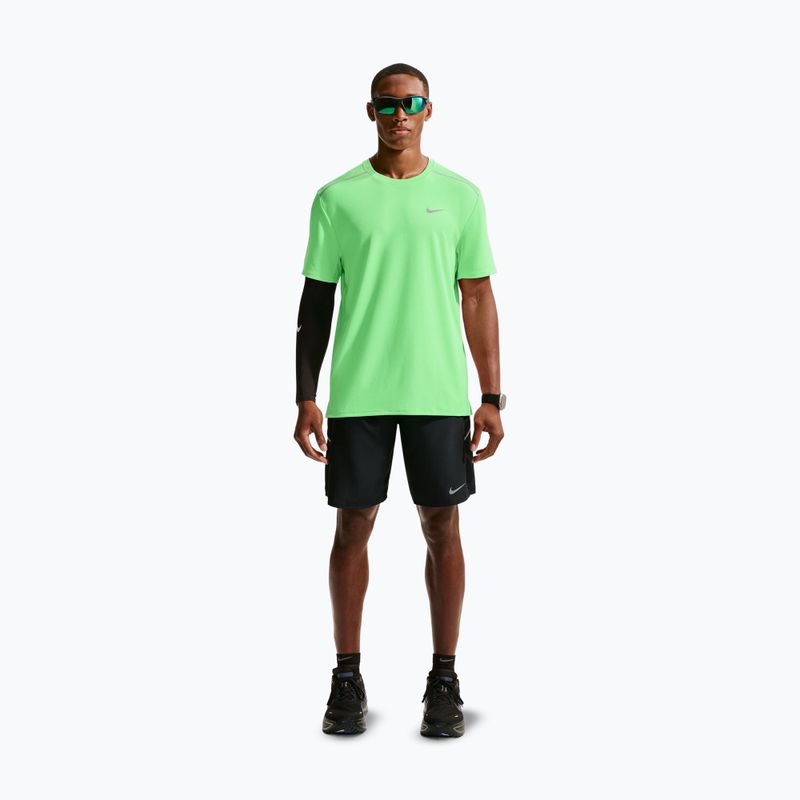 Férfi futó póló Nike Miler Dri-Fit UV illusion green 2