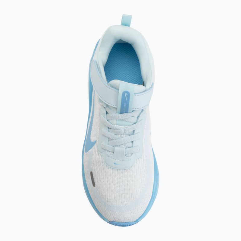 Gyermekcipő Nike Stellar Ride summit white/glacier blue/football blue 5