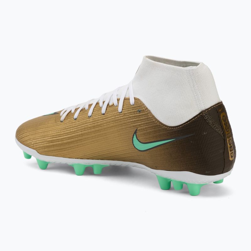 Férfi focicipők Nike Mercurial Superfly 11 Academy "Kylian Mbappé" metallic gold/green glow 3
