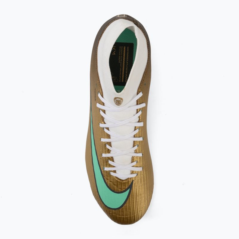 Férfi focicipők Nike Mercurial Superfly 11 Academy "Kylian Mbappé" metallic gold/green glow 5
