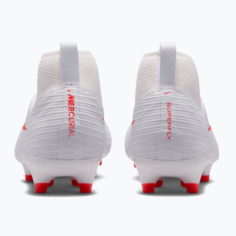 Gyermek focicipők Nike Jr. Mercurial Superfly 11 Academy white/bright crimson/blur 2