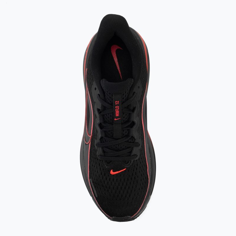 Nike Winflo 12 futócipő fekete/piros orbit/sötétszürke füst/szürke/fekete 5