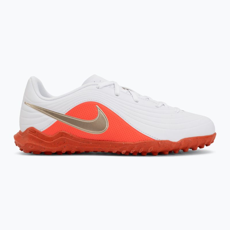 Gyermek focicipők Nike Jr. Tiempo Maestro Club White/Bright Crimson/Blur 2