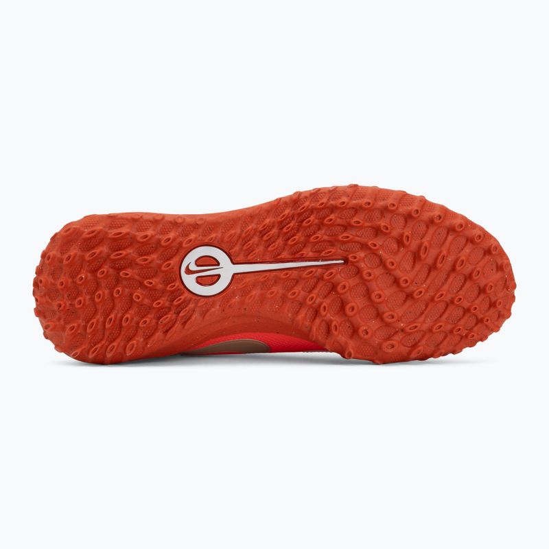 Gyermek focicipők Nike Jr. Tiempo Maestro Club White/Bright Crimson/Blur 4