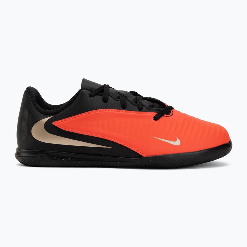 Gyermek focicipők Nike Jr. Phantom 6 Low Club Bright Crimson/Bright Crimson/Black 2