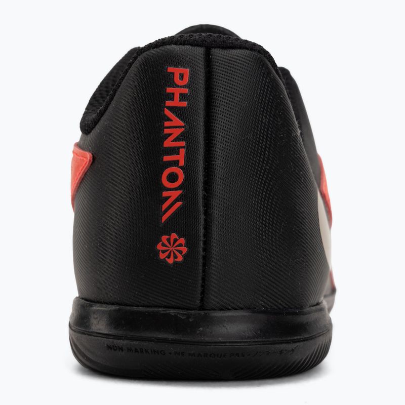 Gyermek focicipők Nike Jr. Phantom 6 Low Club Bright Crimson/Bright Crimson/Black 6