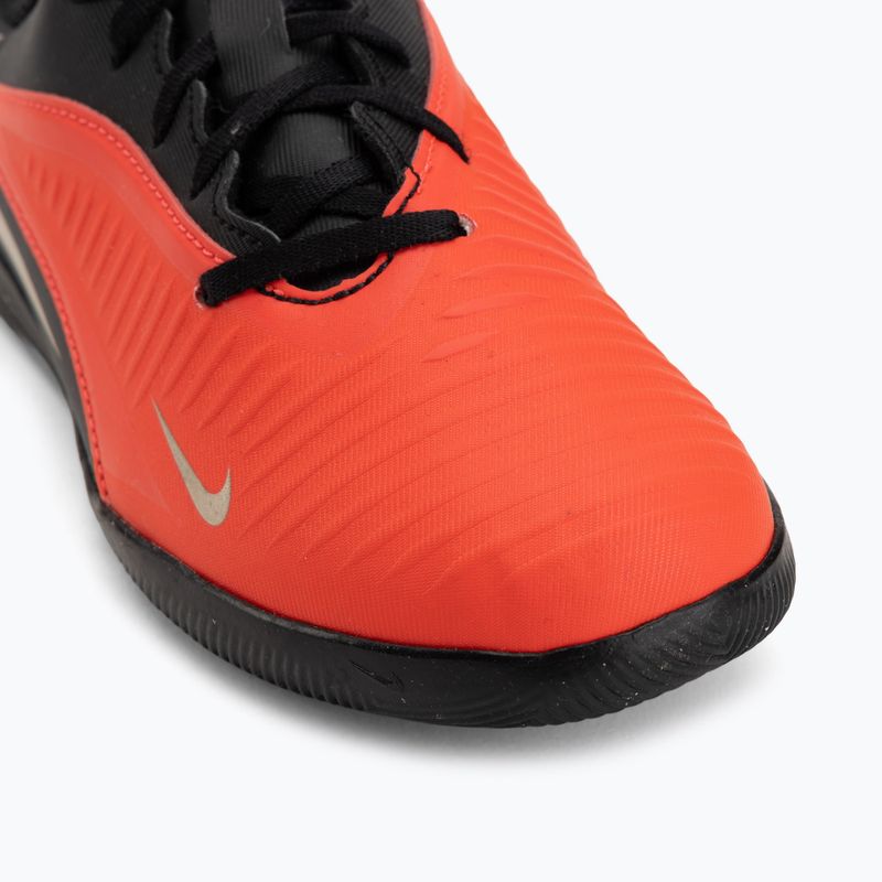 Gyermek focicipők Nike Jr. Phantom 6 Low Club Bright Crimson/Bright Crimson/Black 7