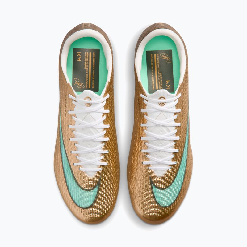 Férfi focicipők Nike Mercurial Superfly 11 Elite "Kylian Mbappé" metallic gold/green glow 3