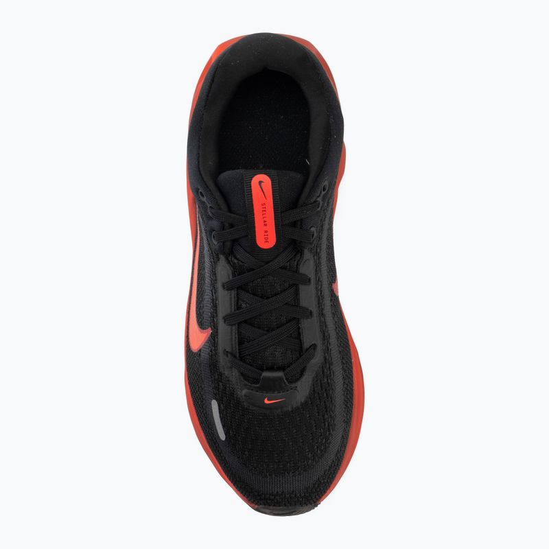 Nike Stellar Ride futócipő fekete/hűvös szürke/egyetemi piros/piros orbit 5