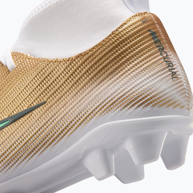 Gyermek focicipők Nike Jr. Mercurial Superfly 11 Club "Kylian Mbappé" metallic gold/green glow 6