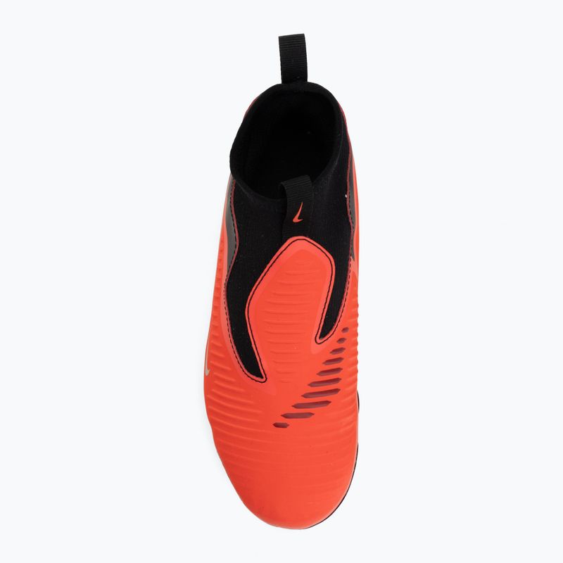 Gyermek focicipők Nike Jr. Phantom 6 High Academy Bright Crimson/Bright Crimson/Black 5