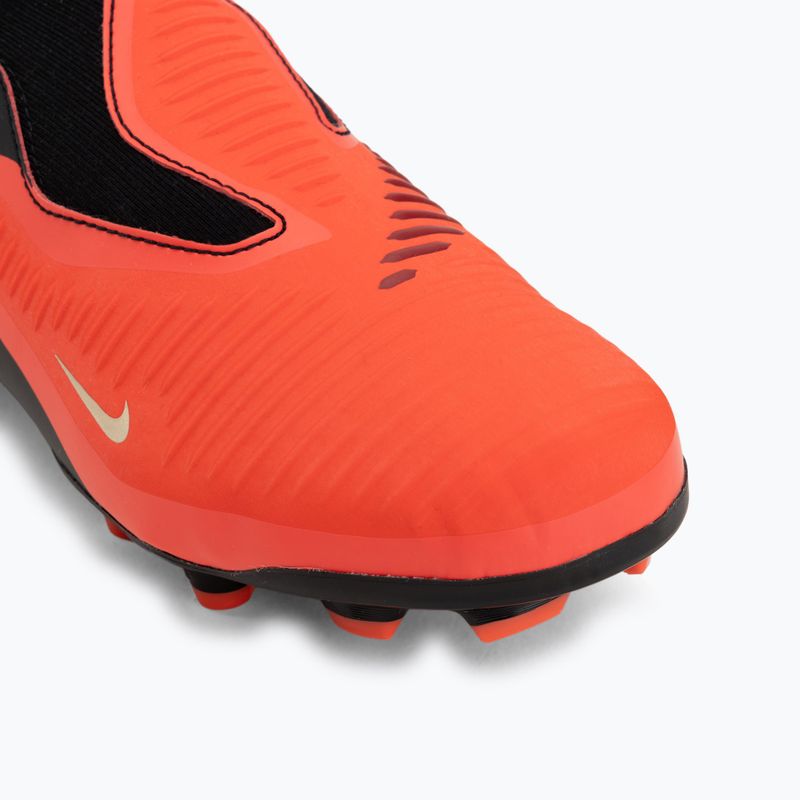 Gyermek focicipők Nike Jr. Phantom 6 High Academy Bright Crimson/Bright Crimson/Black 7