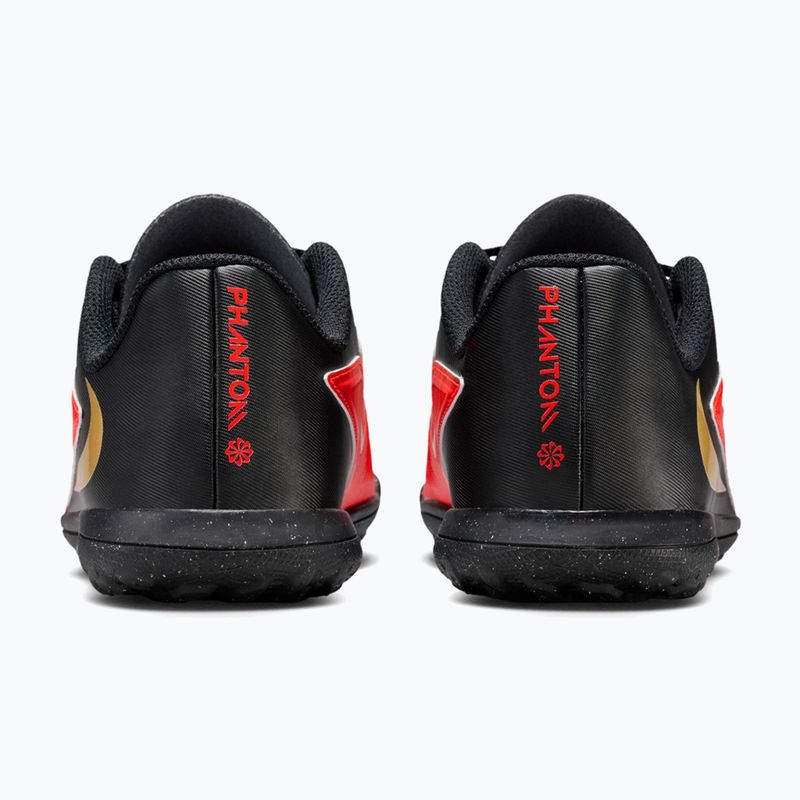 Gyermek focicipők Nike Jr. Phantom 6 Low Club Bright Crimson/Bright Crimson/Black 2