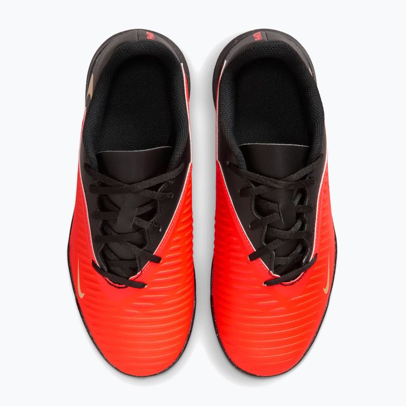Gyermek focicipők Nike Jr. Phantom 6 Low Club Bright Crimson/Bright Crimson/Black 3