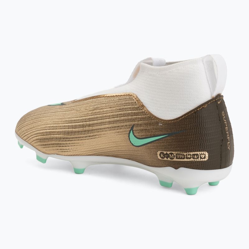Gyermek focicipők Nike Jr. Mercurial Superfly 11 Academy "Kylian Mbappé" metallic gold/green glow 3