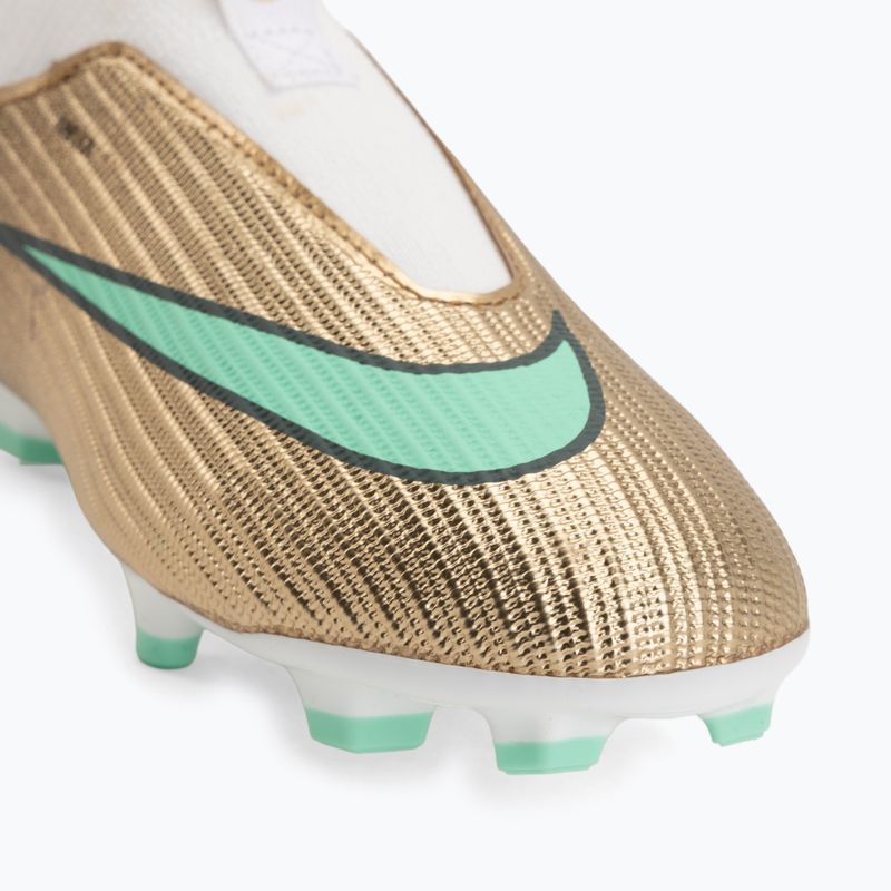Gyermek focicipők Nike Jr. Mercurial Superfly 11 Academy "Kylian Mbappé" metallic gold/green glow 7