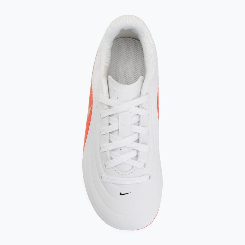 Gyermek focicipők Nike Jr. Tiempo Maestro Club White/Bright Crimson/Blur 5