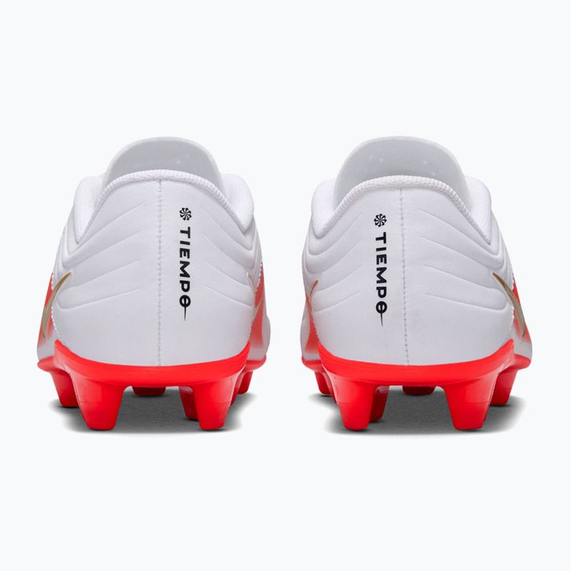 Gyermek focicipők Nike Jr. Tiempo Maestro Club White/Bright Crimson/Blur 2