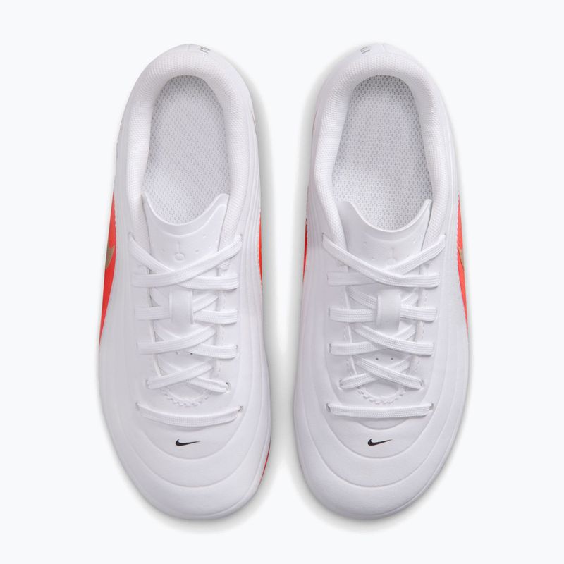 Gyermek focicipők Nike Jr. Tiempo Maestro Club White/Bright Crimson/Blur 3