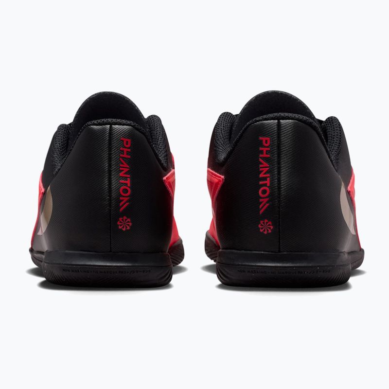 Gyermek focicipők Nike Jr. Phantom 6 Low Club Bright Crimson/Bright Crimson/Black 2