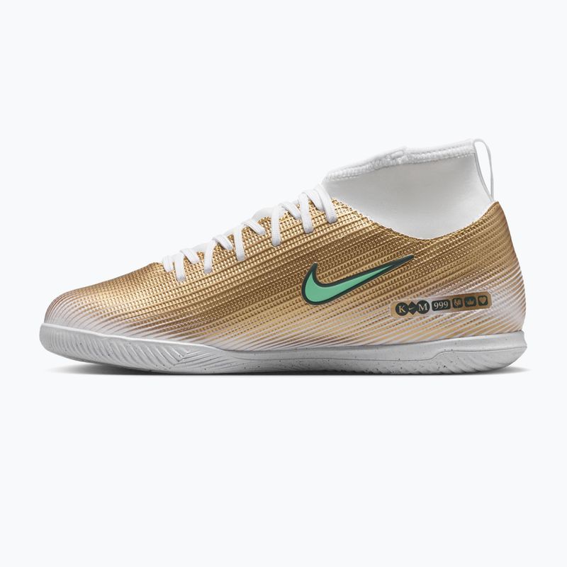 Gyermek focicipők Nike Jr. Mercurial Superfly 11 Club "Kylian Mbappé" metallic gold/green glow 2