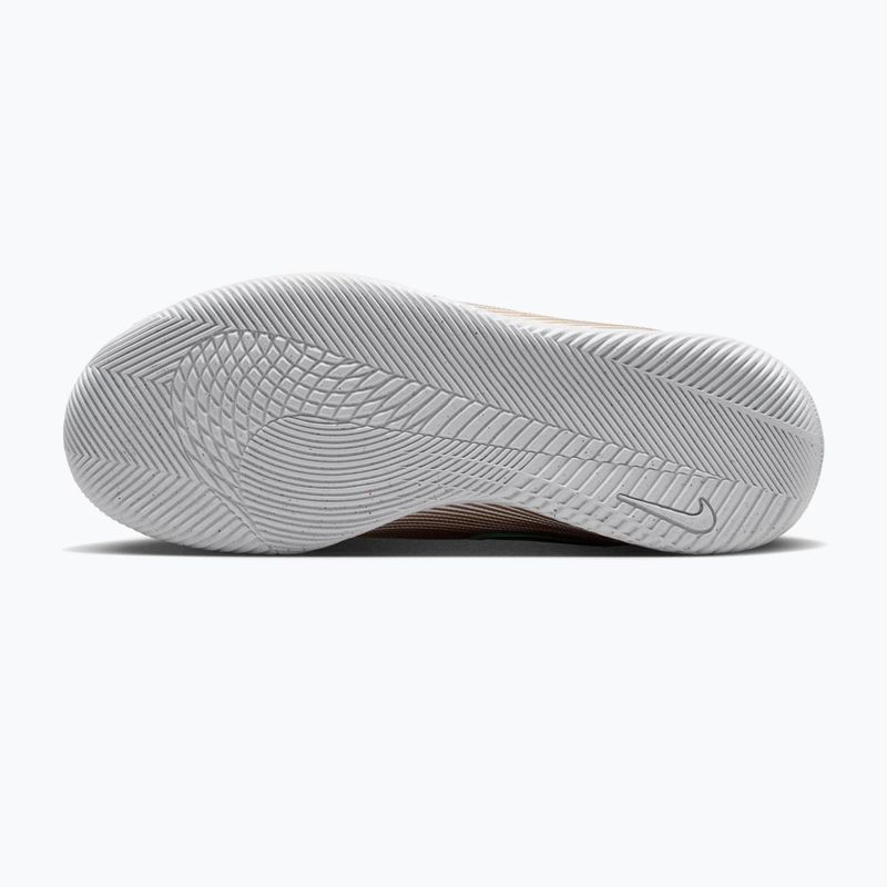 Gyermek focicipők Nike Jr. Mercurial Superfly 11 Club "Kylian Mbappé" metallic gold/green glow 3
