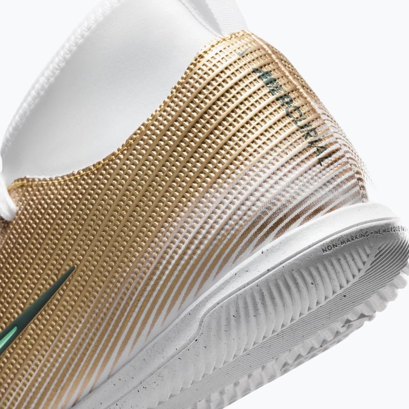 Gyermek focicipők Nike Jr. Mercurial Superfly 11 Club "Kylian Mbappé" metallic gold/green glow 6
