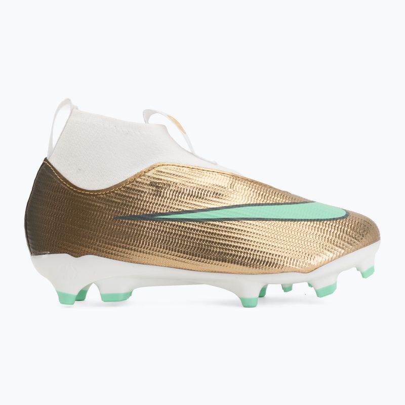 Gyermek focicipők Nike Jr. Mercurial Superfly 11 Academy "Kylian Mbappé" metallic gold/green glow 2