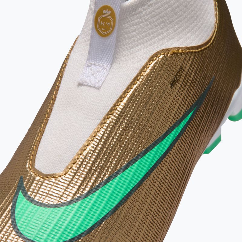 Gyermek focicipők Nike Jr. Mercurial Superfly 11 Academy "Kylian Mbappé" metallic gold/green glow 5