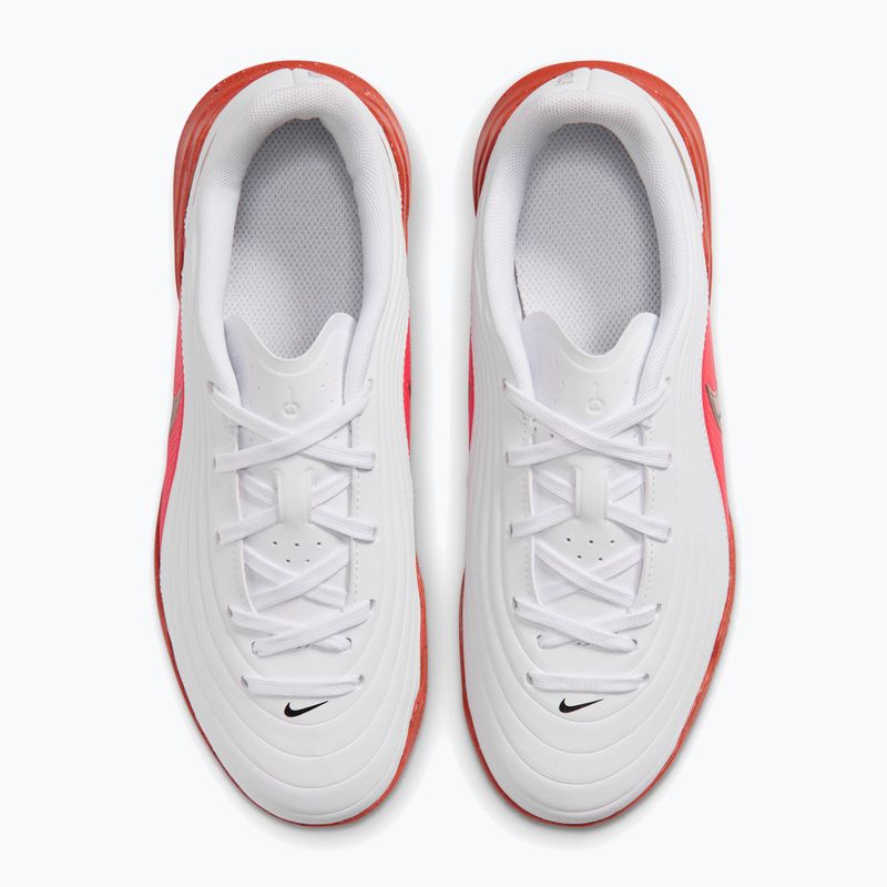 Gyermek focicipők Nike Jr. Tiempo Maestro Club white/bright crimson/blur 2