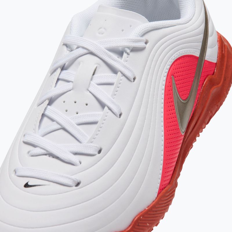 Gyermek focicipők Nike Jr. Tiempo Maestro Club white/bright crimson/blur 4