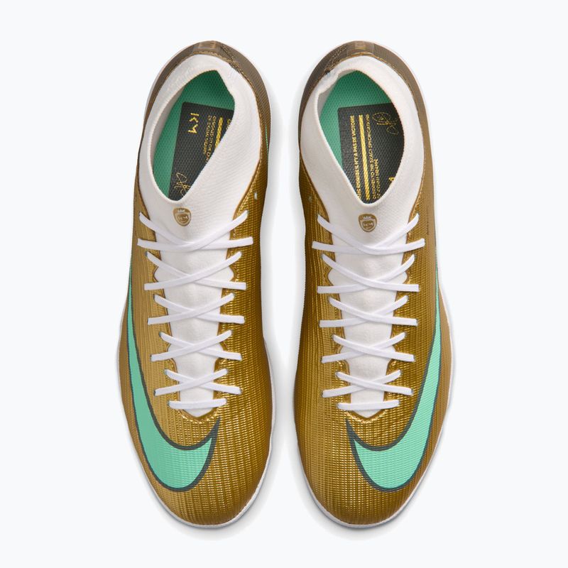 Férfi focicipők Nike Mercurial Superfly 11 Academy "Kylian Mbappé" metallic gold/green glow 4