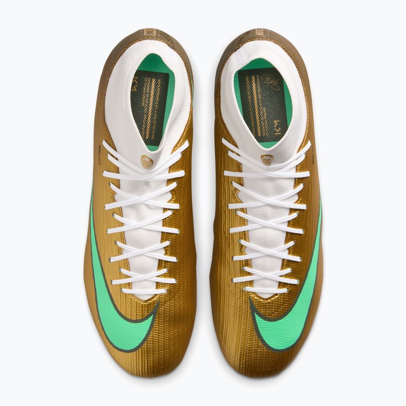 Férfi focicipők Nike Mercurial Superfly 11 Academy "Kylian Mbappé" metallic gold/green glow 4