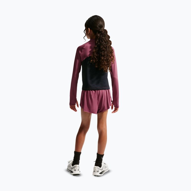 Gyerek rövidnadrág Nike Pro pink smoke/black/white 3