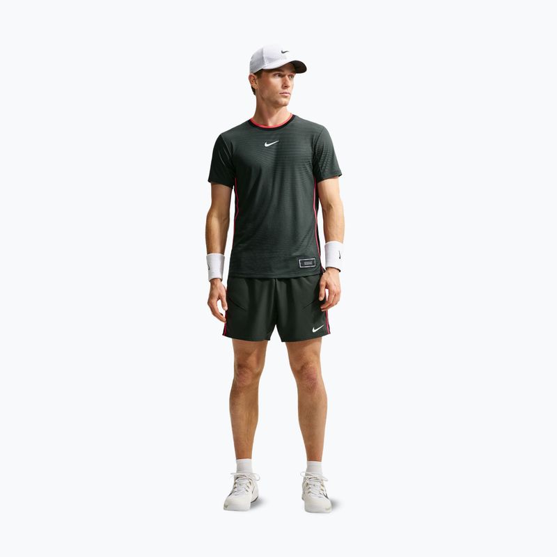 Póló Nike Court Slam Aero-Fit Black Spruce/White 2