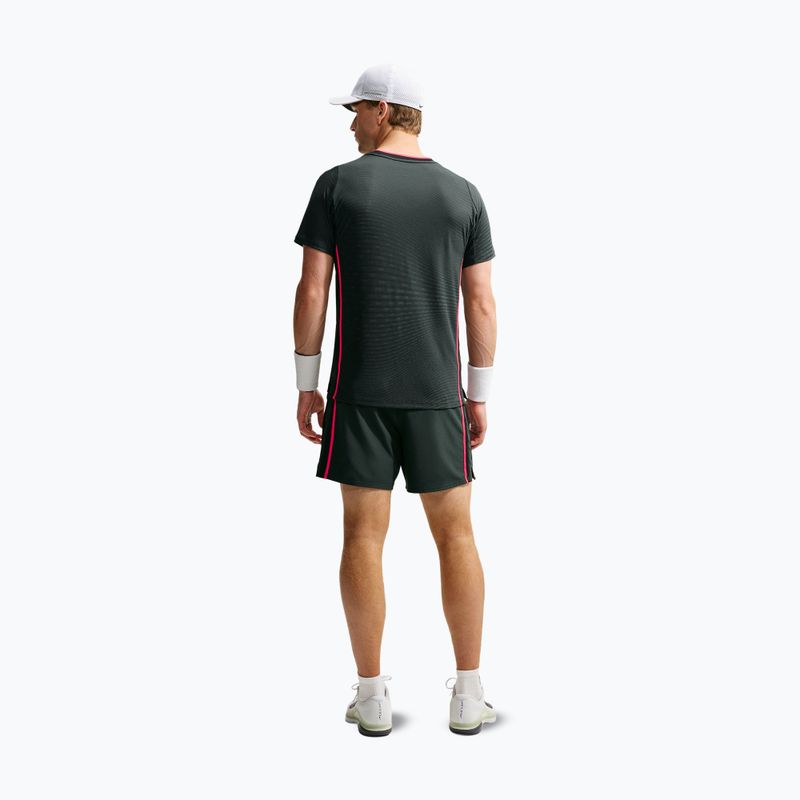 Póló Nike Court Slam Aero-Fit Black Spruce/White 3