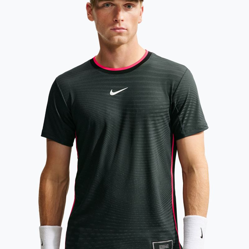 Póló Nike Court Slam Aero-Fit Black Spruce/White 4