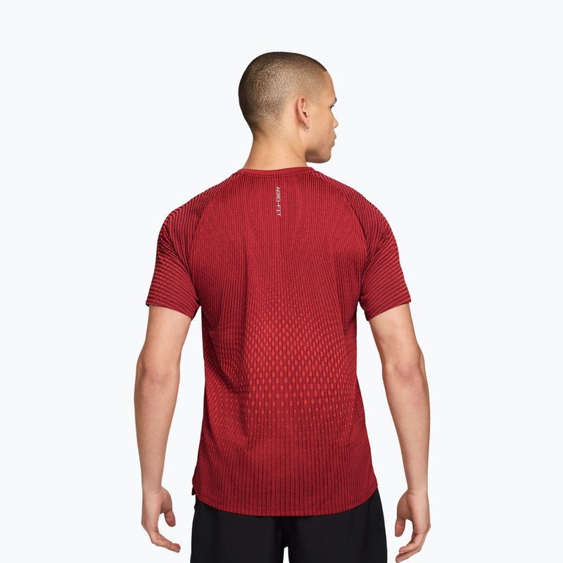 Férfi futó póló Nike Stride tough red/bright crimson 2