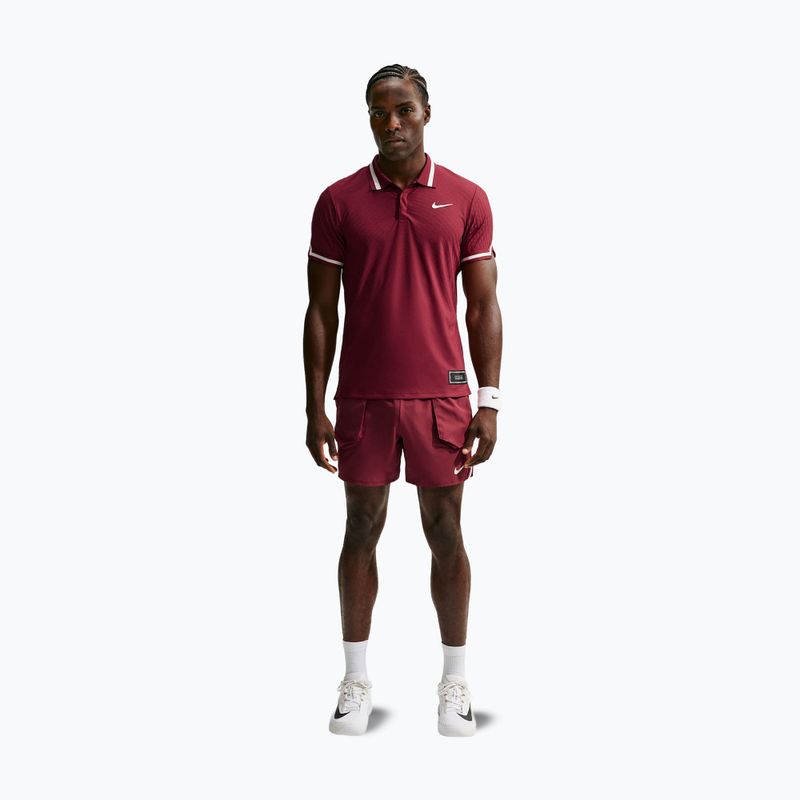 Póló Nike Court Slam Aero-Fit Team Red/Pale Ivory 2