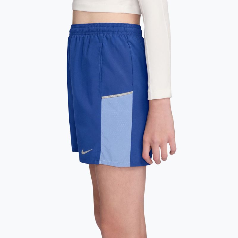 Gyerek rövidnadrág Nike Miler game royal/aluminum 3