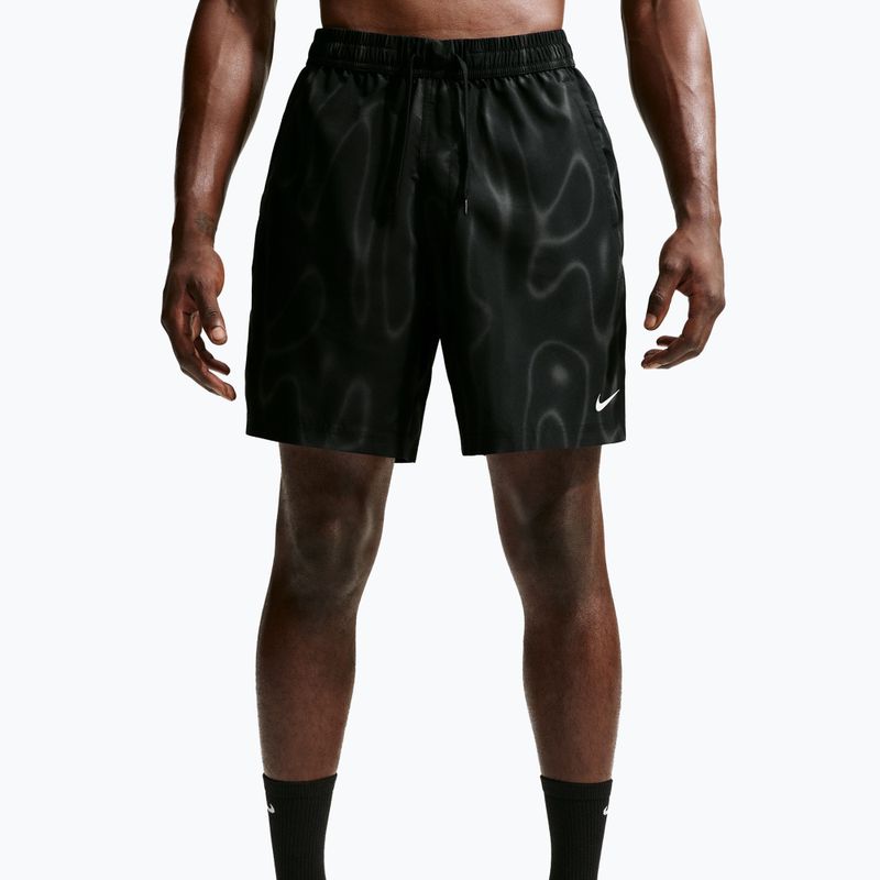 Férfi rövidnadrág Nike Form Dri-Fit 7" black/white 4