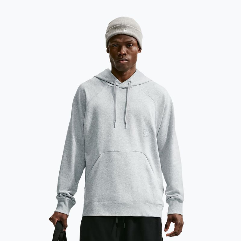 Férfi edzőpulóver Nike N.A.C. light smoke grey/htr/light smoke grey