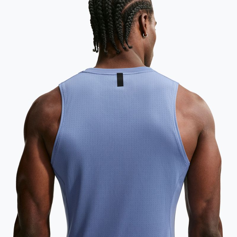 Férfi edző póló Nike Pro indigo storm/black 4