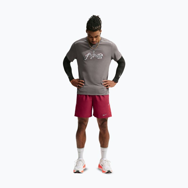 Férfi futónadrág Nike Miler tough red/sport red 2