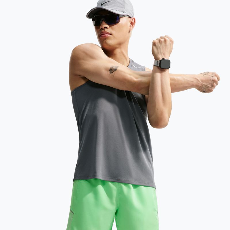 Férfi futónadrág Nike Miler illusion green 4