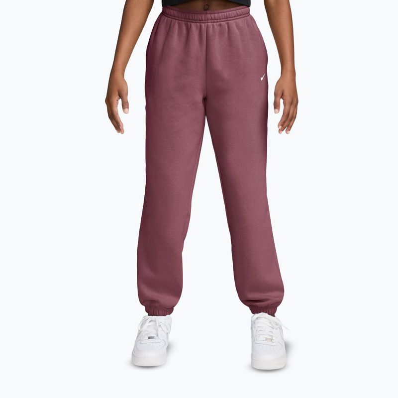 Gyerek nadrág Nike Sportswear Studio Fleece pink smoke/white