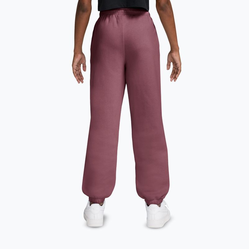 Gyerek nadrág Nike Sportswear Studio Fleece pink smoke/white 2