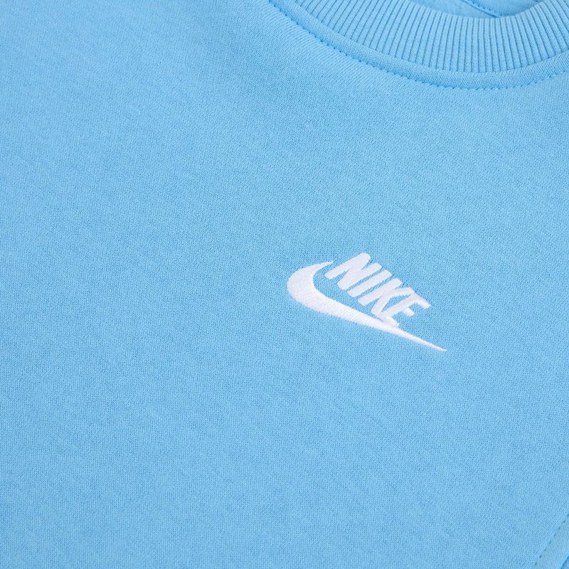 Gyerekpulóver Nike Sportswear Club Fleece football blue/white 3