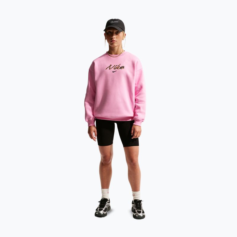 Gyerekpulóver Nike Sportswear Studio pink rise 2